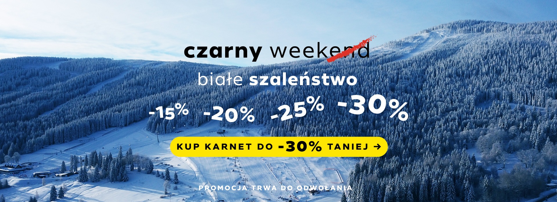 Black Week - Czarna Góra Resort - Kup karnet online do -30%